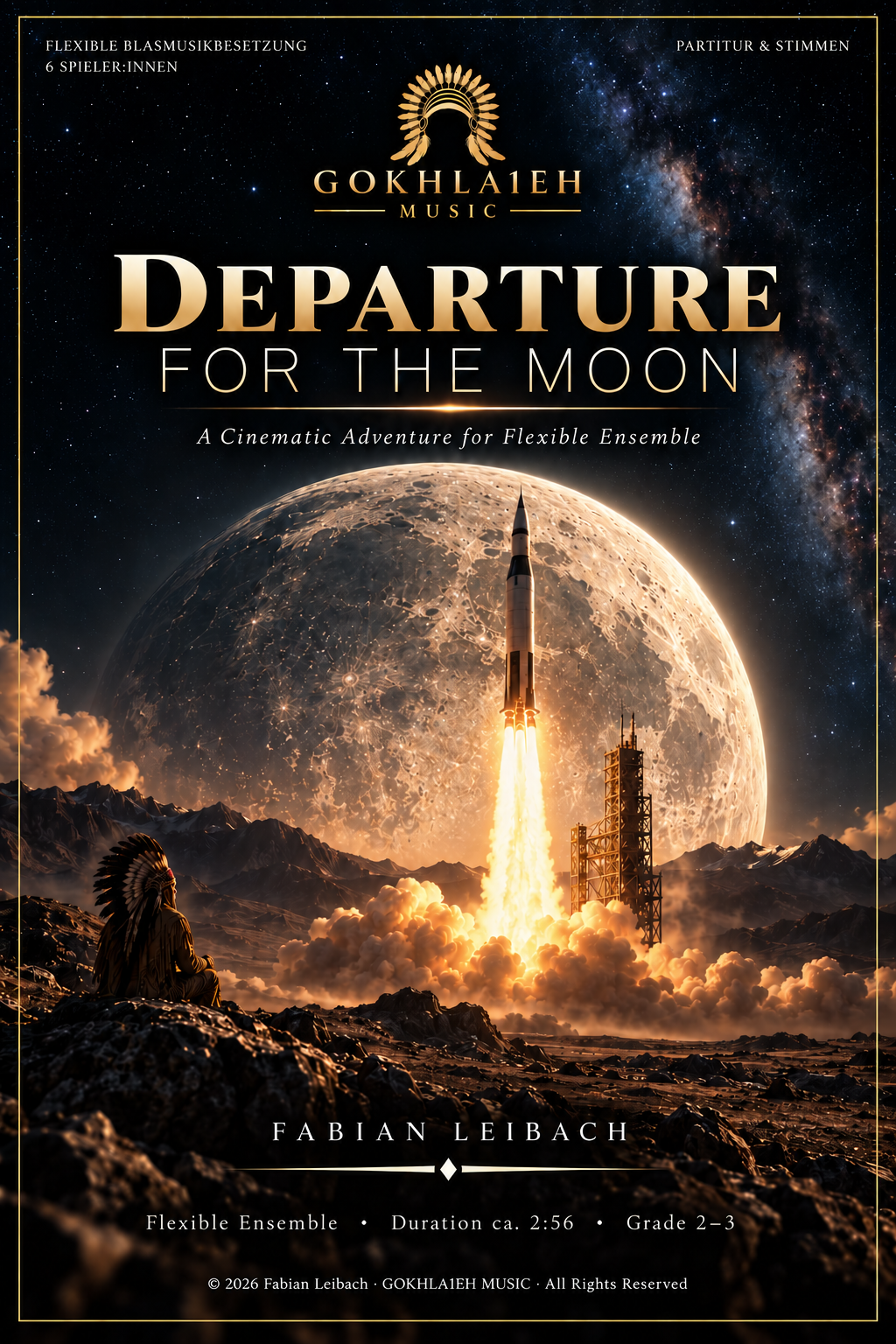 Cover Departure for the Moon